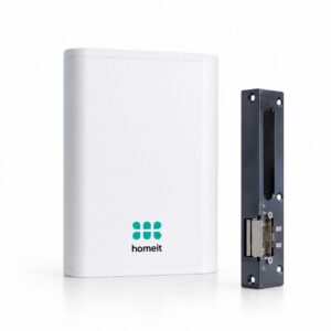 Homeit BOX com testa eléctrica e chapada ACL.